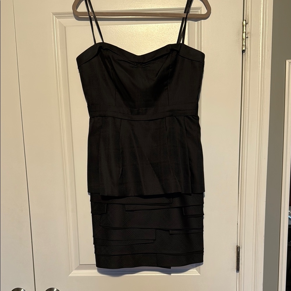 BCBG Classic Black strapless Dress